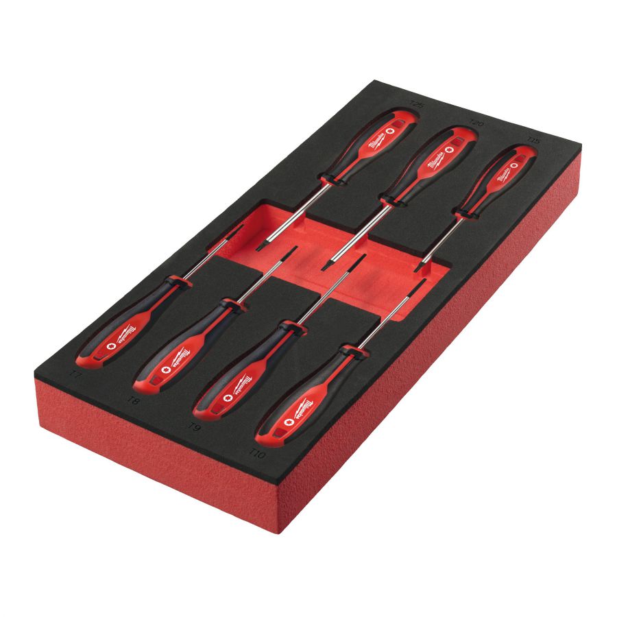 Tri-Lobe Schraubendreher Einlage 7-teilige Torx Einlage für Werkstattwagen 78 cm - 1 Stück